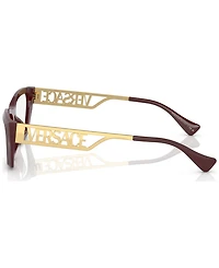 Versace Women's Irregular Eyeglasses, VE3327U53-x