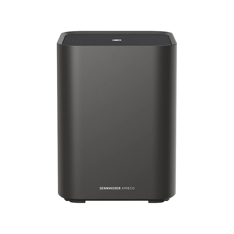 Sennheiser Ambeo Sub for Tv and Music with Immersive 3D Surround Sound a Thundering Deep Bass Down to 27 Hz