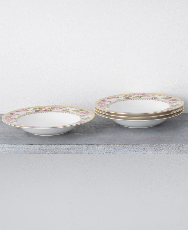 Noritake Hertford Set of 4 Soup Bowls, Service For 4