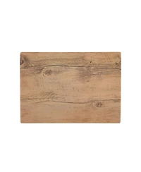 Fortessa Melamine Wood Rectangle Tray