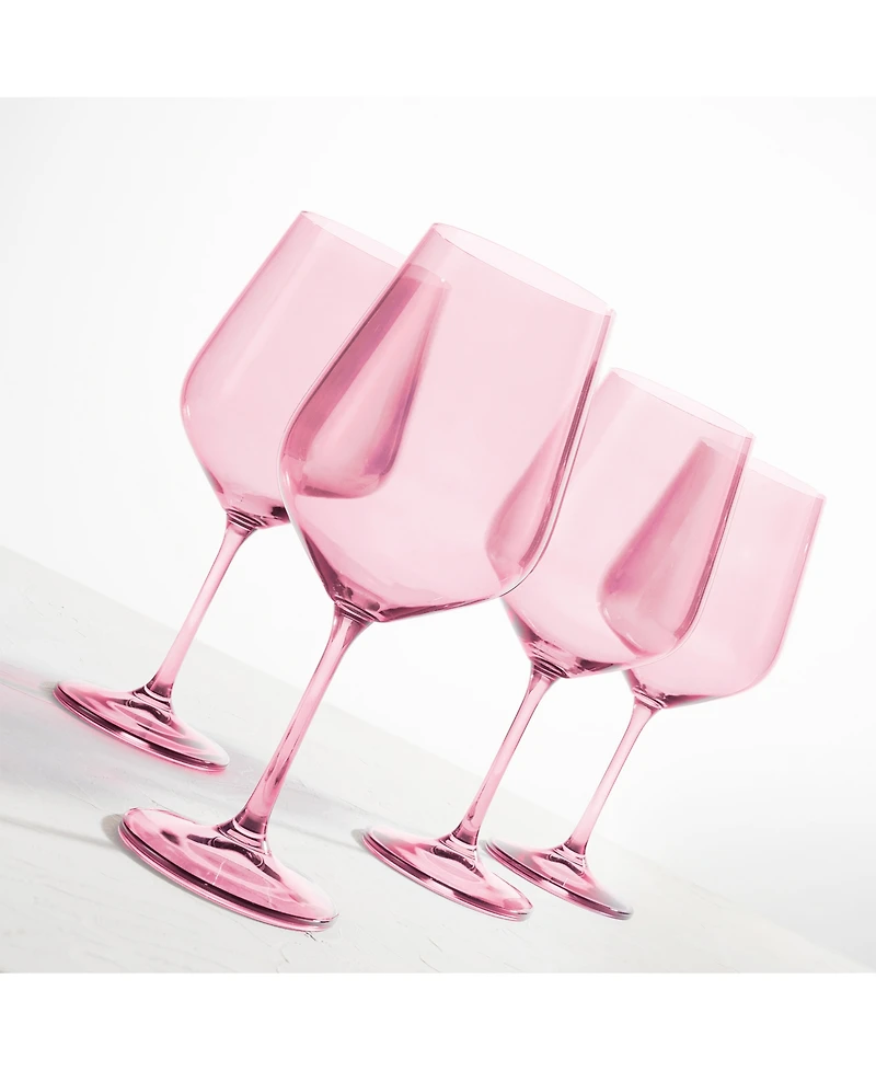 Godinger Sheer Stemmed Wine Glasses, Set of 4