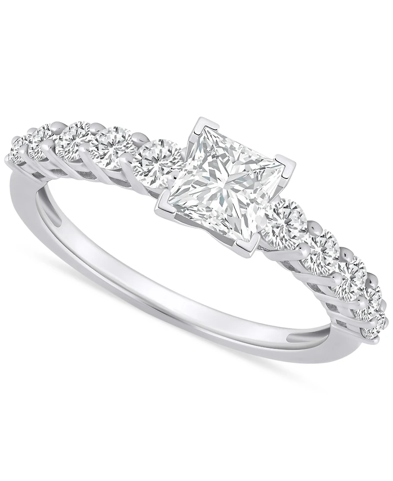 Diamond Princess Engagement Ring (1 ct. t.w.) 14k Gold