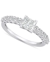 Diamond Princess Engagement Ring (1 ct. t.w.) 14k Gold