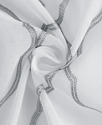Dainty Home Springfield Window Panel, 54" x 84"
