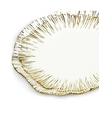 Michael Aram Anemone 4 Piece Tidbit Plate Set