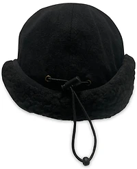 Epoch Hats Company Wool Blend Earflap Cap with Sherpa Lining