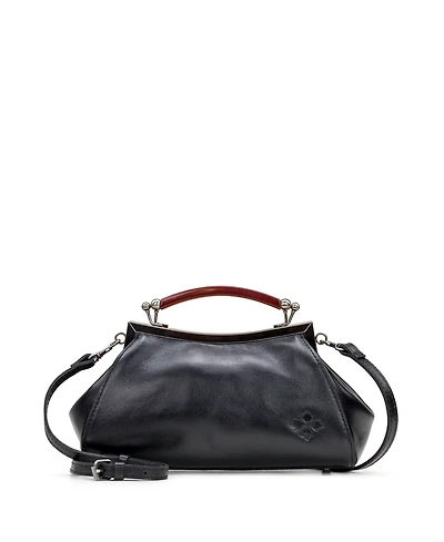 Patricia Nash Kelmscott Small Leather Frame Bag