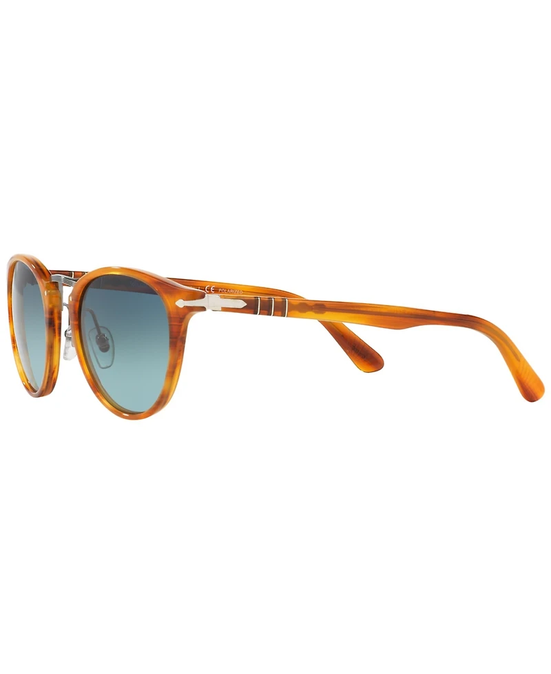 Persol Men's Polarized Sunglasses, PO3108S Gradient