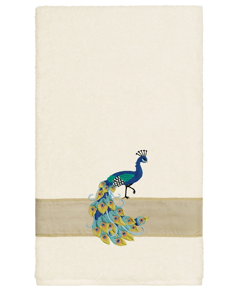 Linum Home Turkish Cotton Penelope Embellished -Pc. Bath Towel Set