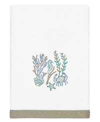 Linum Home Turkish Cotton Aaron Embellished -Pc. Bath Towel Set