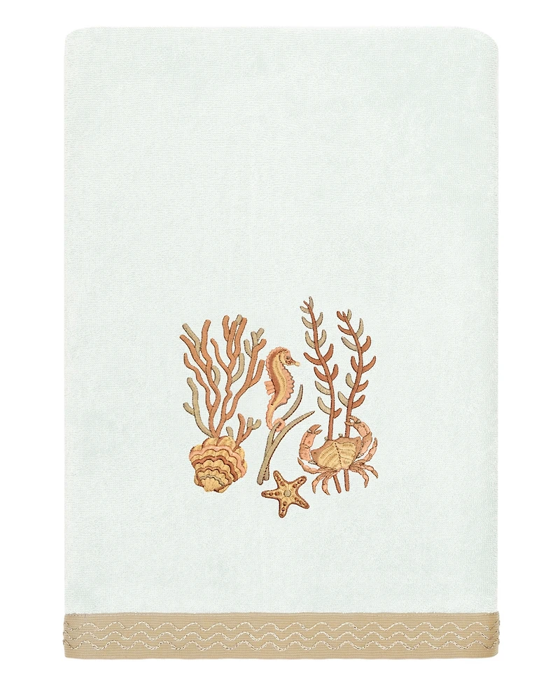 Linum Home Turkish Cotton Aaron Embellished -Pc. Bath Towel Set
