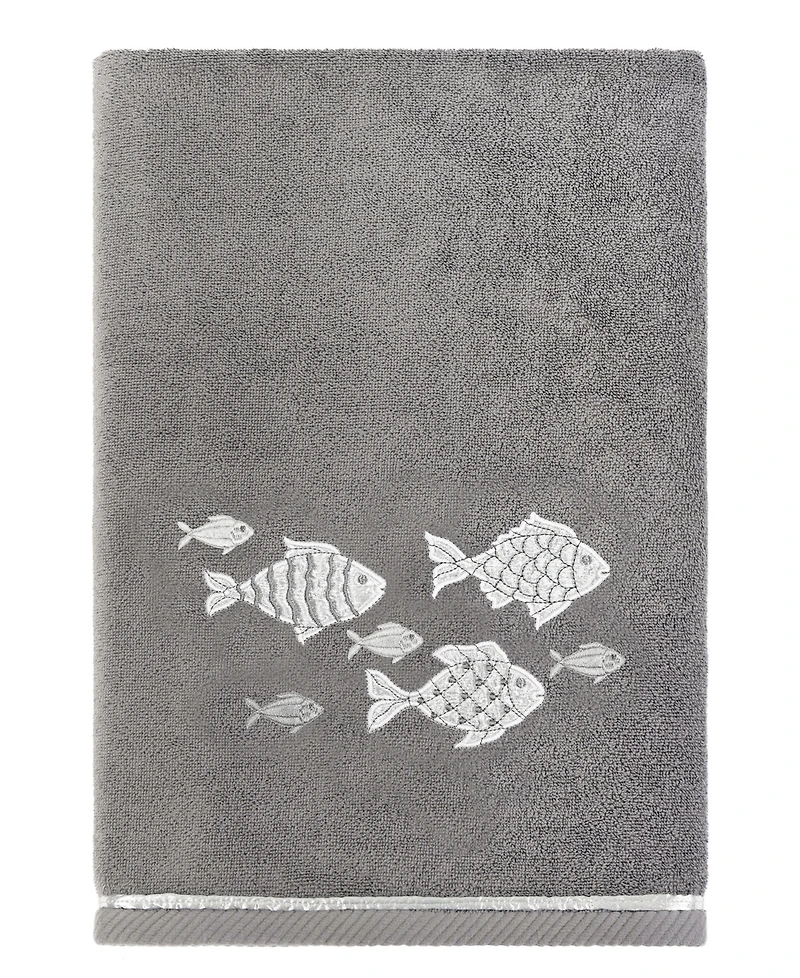 Linum Home Turkish Cotton Figi Embellished -Pc. Bath Towel Set