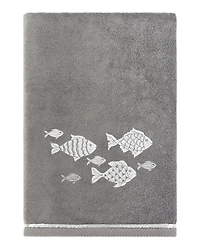 Linum Home Turkish Cotton Figi Embellished -Pc. Bath Towel Set