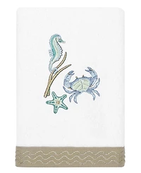 Linum Home Turkish Cotton Aaron Embellished -Pc. Bath Towel Set