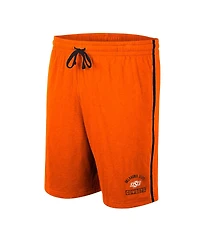 Men's Colosseum Orange Oklahoma State Cowboys Thunder Slub Shorts