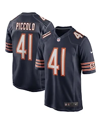 Men's Nike Brian Piccolo Navy Chicago Bears Game Retired Player Jersey