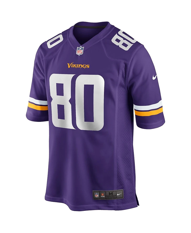 Men's Nike Cris Carter Purple Minnesota Vikings Game Retired Player Jersey