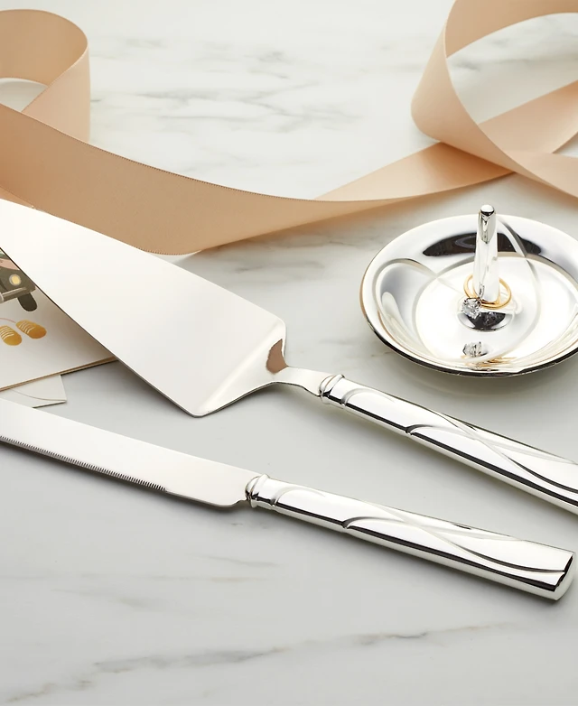 Waterford Wedding Cake Knife and Server Set MainPlace Mall