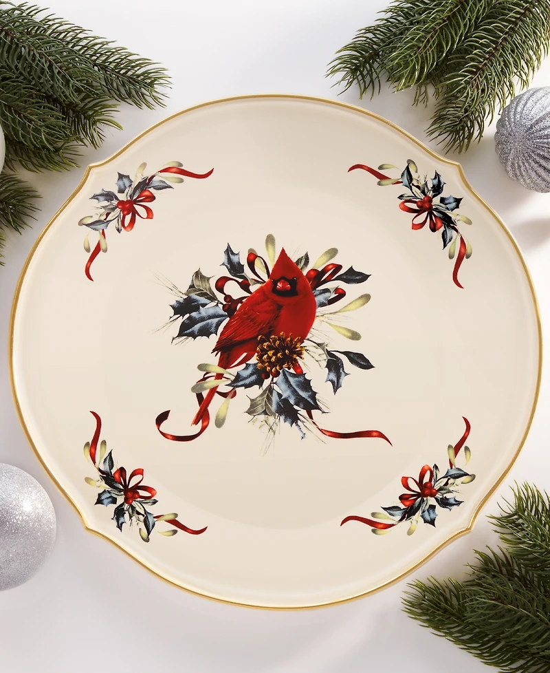 Lenox Winter Greetings Medium Serving Platter