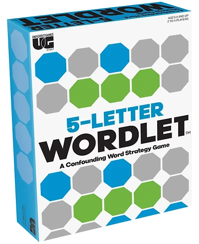 University Games 5-Letter Wordlet a Confounding Word Strategy Game Set, 297 Piece