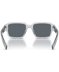 Prada Rectangular Men's Sunglasses, Pr 02ZS