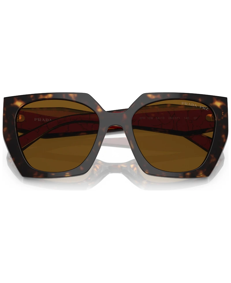 Prada Rectangular Women's Sunglasses, Pr 15WS