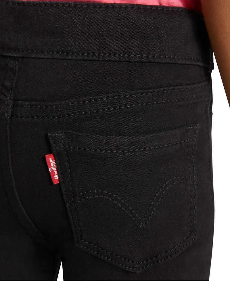 Levi's Toddler Girls Adjustable Waistband Stretch Denim Jeggings