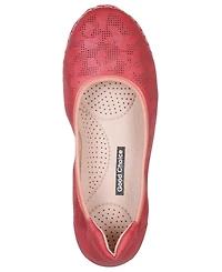 Gc Shoes Women's Kiana Perforated Round Toe Flats