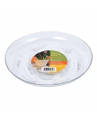 Plastec Super Plant Saucer, Plastic, Clear, 10in