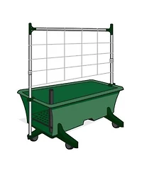 Novelty 81075 EarthBox Trellis Replacement Net, Green