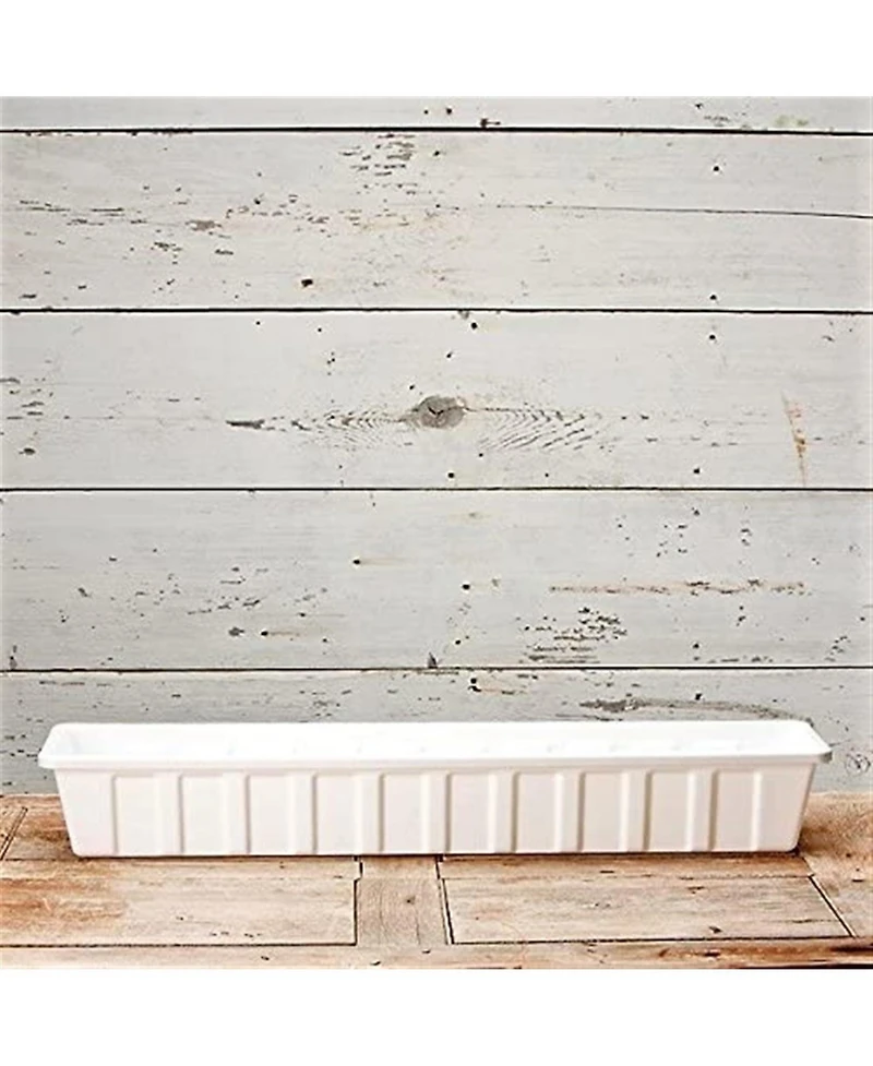 Novelty Polypro Plastic Flower Box Liner, 36 Inches White