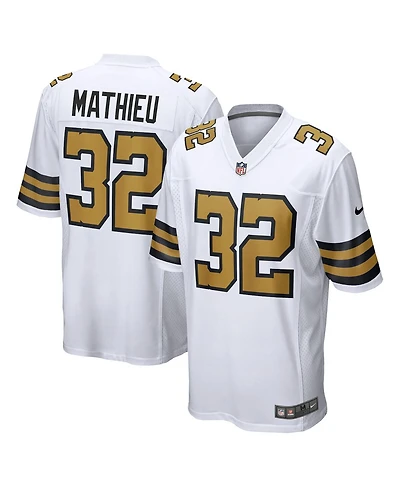 Men's Nike Tyrann Mathieu White New Orleans Saints Player Game Jersey