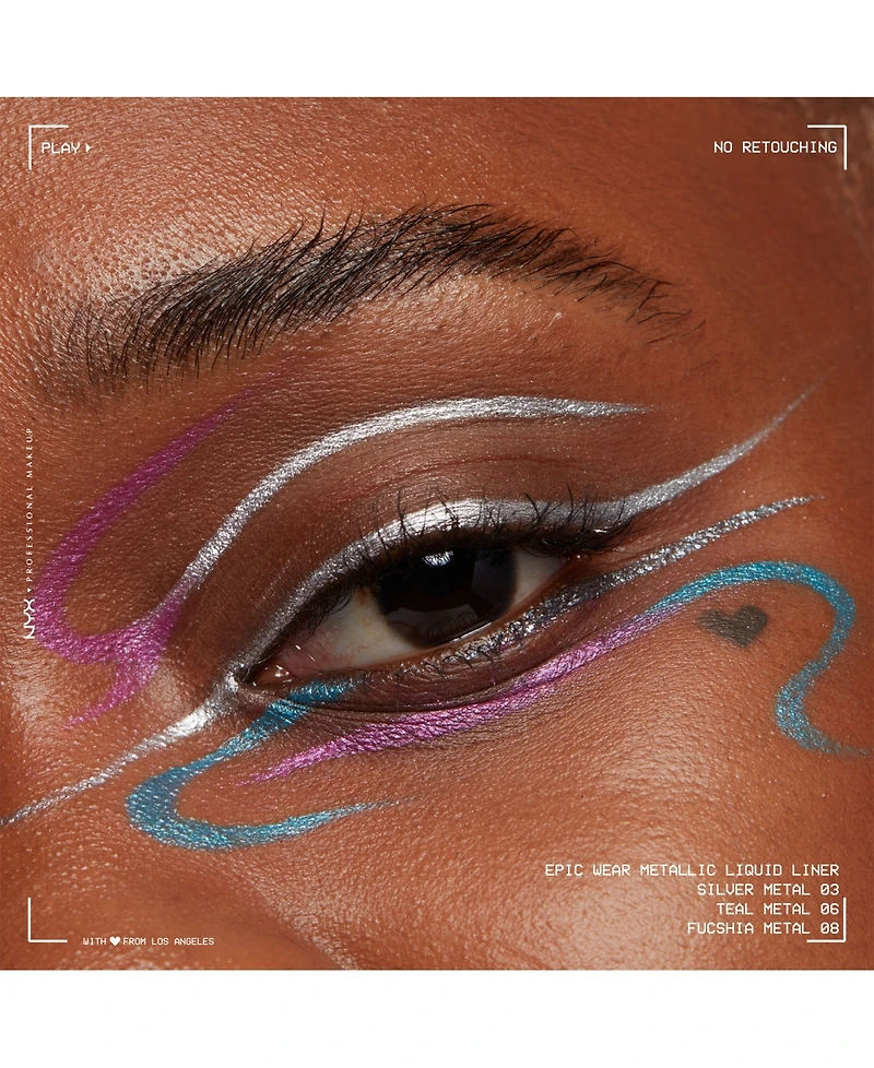 Nyx Professional Makeup Epic Wear Metallic Long-Lasting Liquid Eyeliner