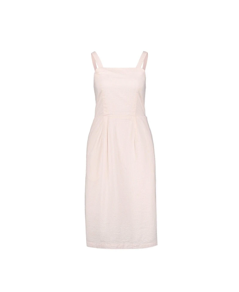 Hope & Henry Women's Seersucker Sheath Dress