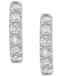 Diamond Small Hoop Earrings (2 ct. t.w.)