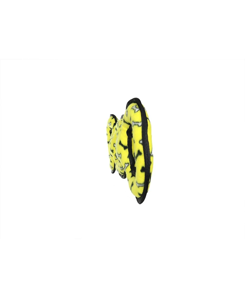 Tuffy Ultimate 3WayTug Yellow Bone, Dog Toy
