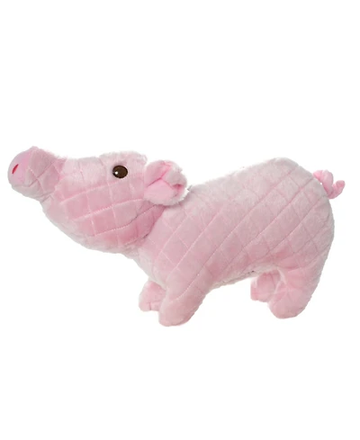 Mighty Massive Farm Piglet, Durable Plush Squeaky Dog Toy