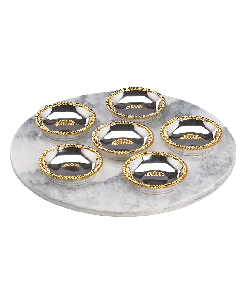 Reed & Barton Roseland Seder Plate