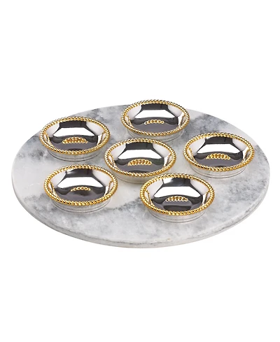 Reed & Barton Roseland Seder Plate