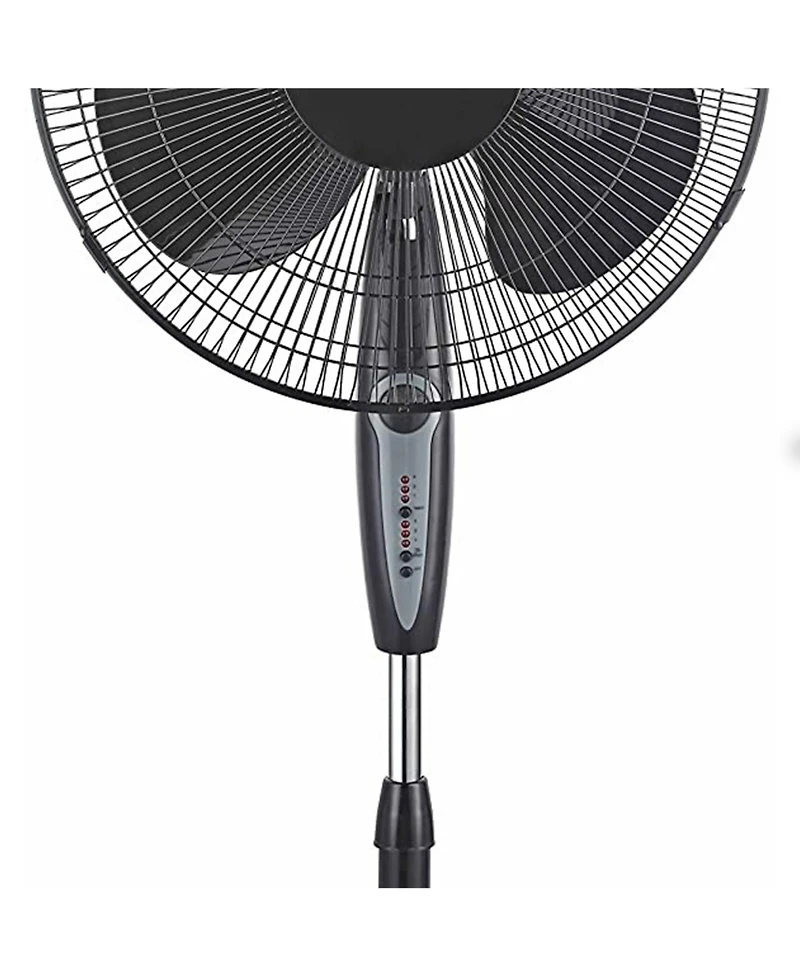 Optimus 16" Oscillating Stand Fan with Remote Control