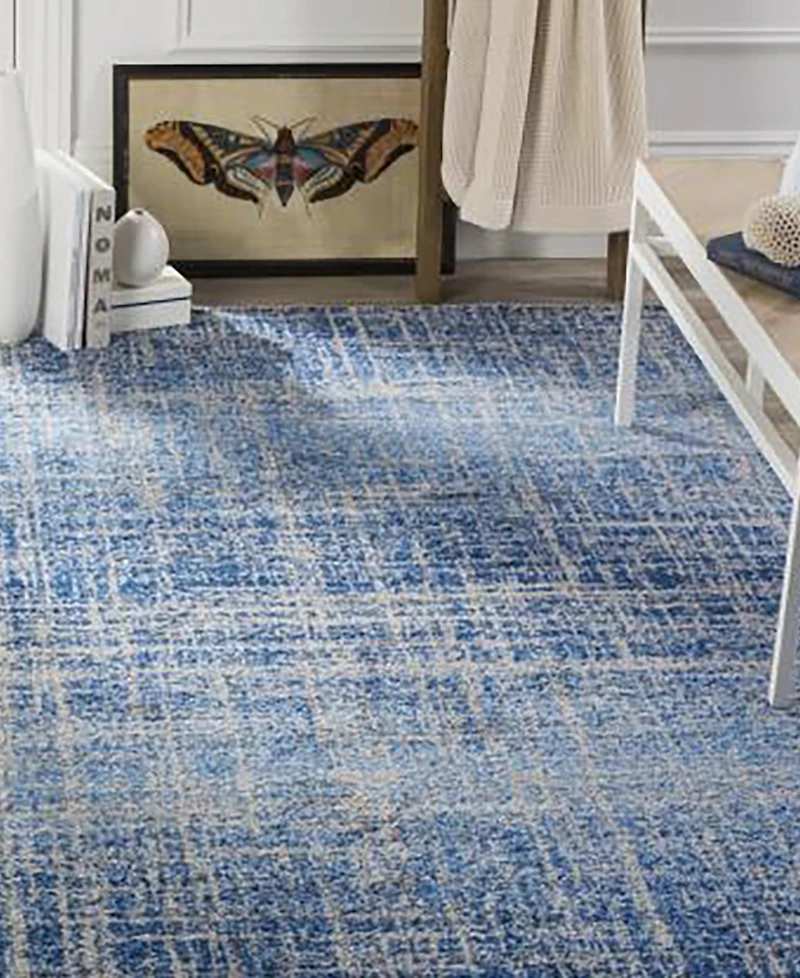 Safavieh Adirondack 116 Blue and Silver 8' x 10' Area Rug