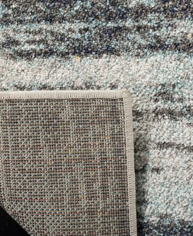 Safavieh Adirondack 201 Light Gray and Black 8' x 10' Area Rug