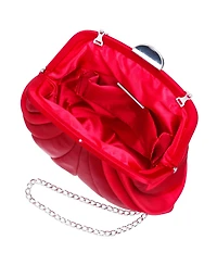 Nina Women's Quilted Art Deco Frame Bag