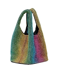 Nina Women's All Over Crystal Satchel Bag