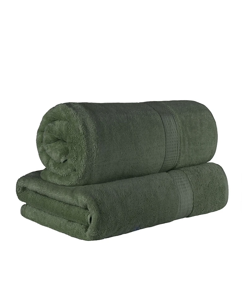 Superior 100% Egyptian Cotton 2-Pc Bath Sheet Set
