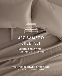 ienjoy Home Luxury Rayon from Bamboo 4-Pc. Sheet Set