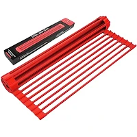 Multipurpose Heavy Duty Silicone Roll Up Sink Drying Rack Large