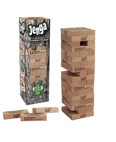 USAopoly Jenga National Parks Edition Game