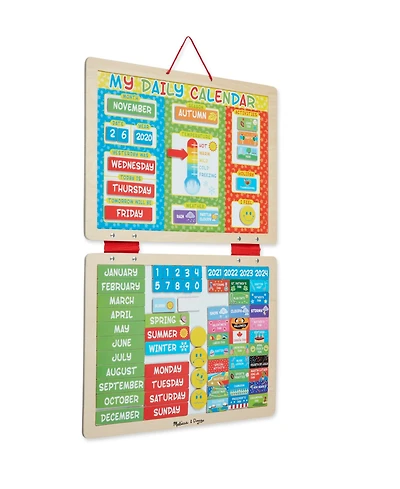 Melissa and Doug Kids' My First Daily Calendar Magnetic Toy