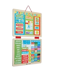 Melissa and Doug Kids' My First Daily Calendar Magnetic Toy